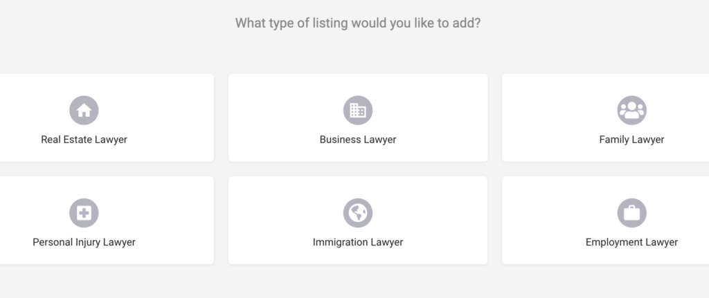 Add a listing on Attorney Finder